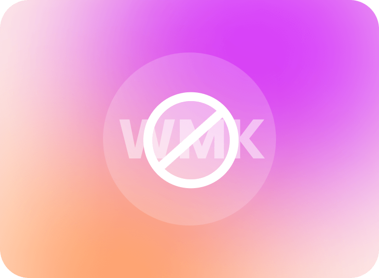 Gradient watermark free icon
