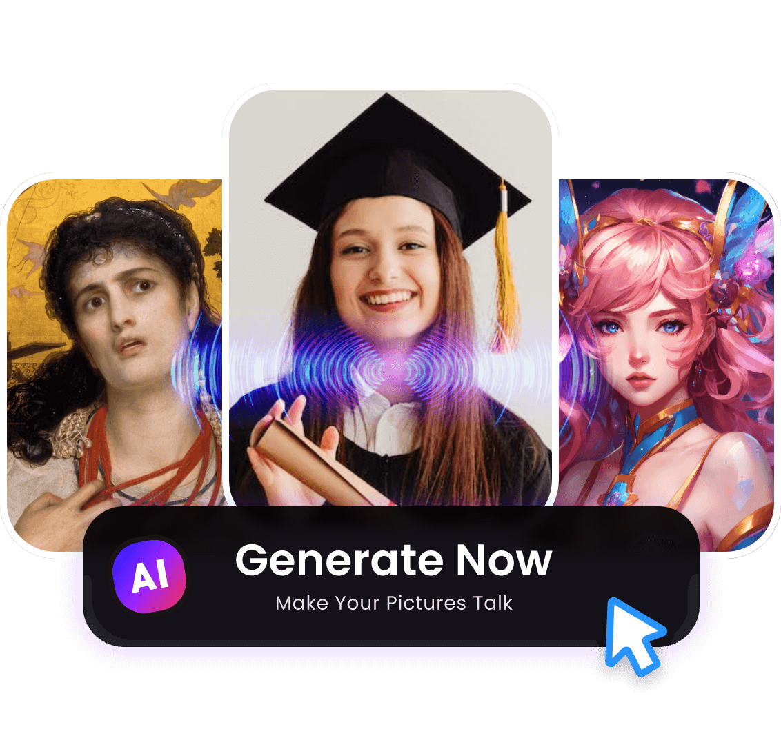 Generate different avatar and make it talk
